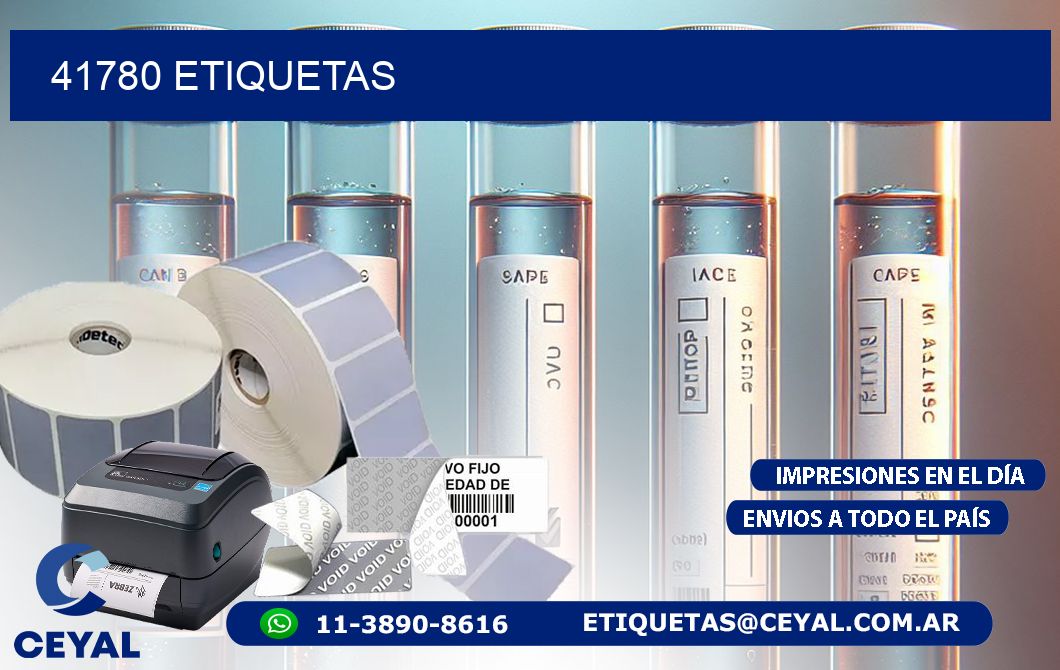 41780 ETIQUETAS