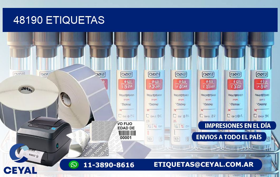 48190 ETIQUETAS
