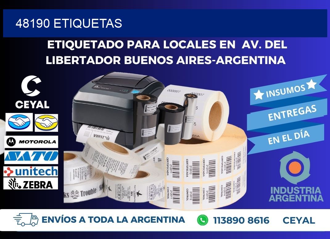 48190 ETIQUETAS