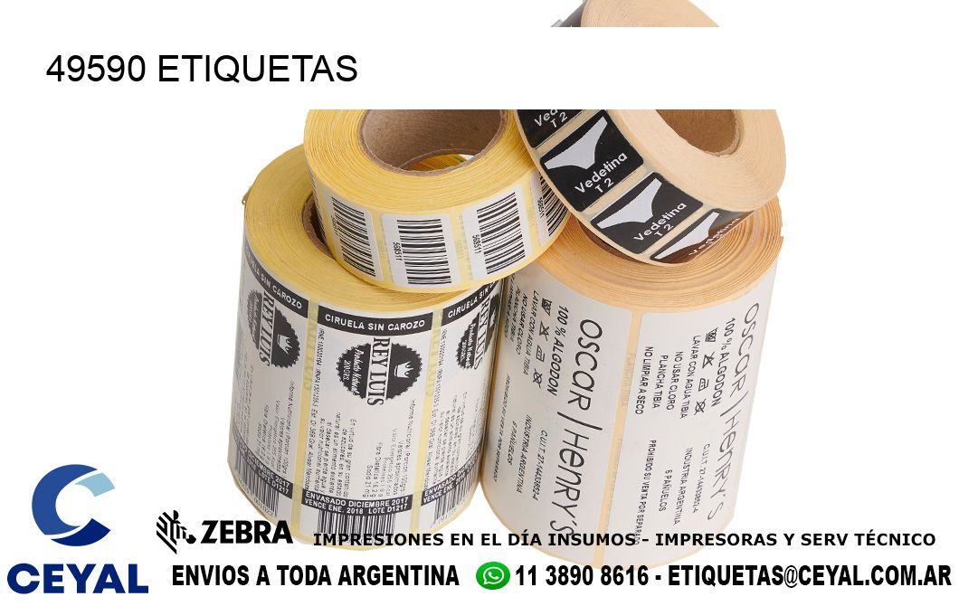49590 ETIQUETAS