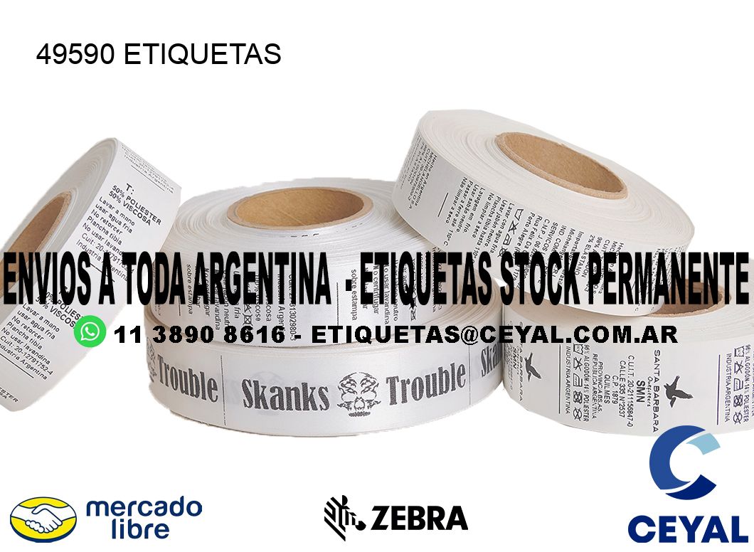 49590 ETIQUETAS
