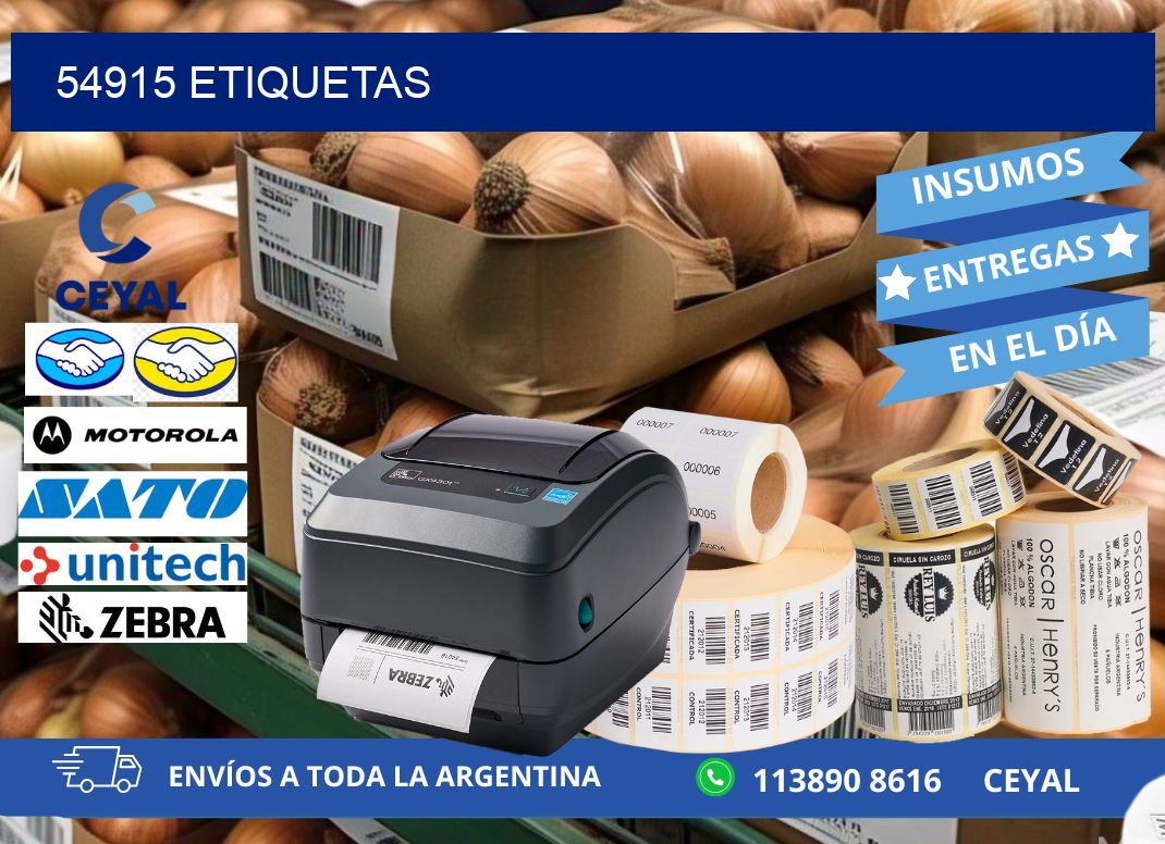 54915 ETIQUETAS