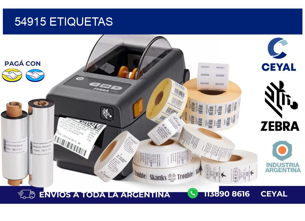 54915 ETIQUETAS