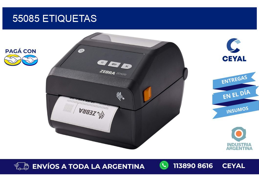 55085 ETIQUETAS