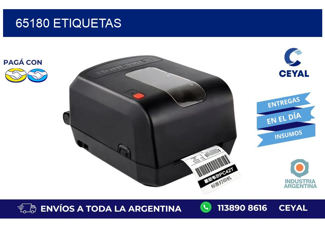 65180 ETIQUETAS