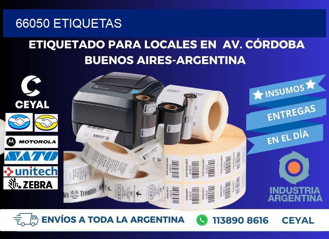 66050 ETIQUETAS