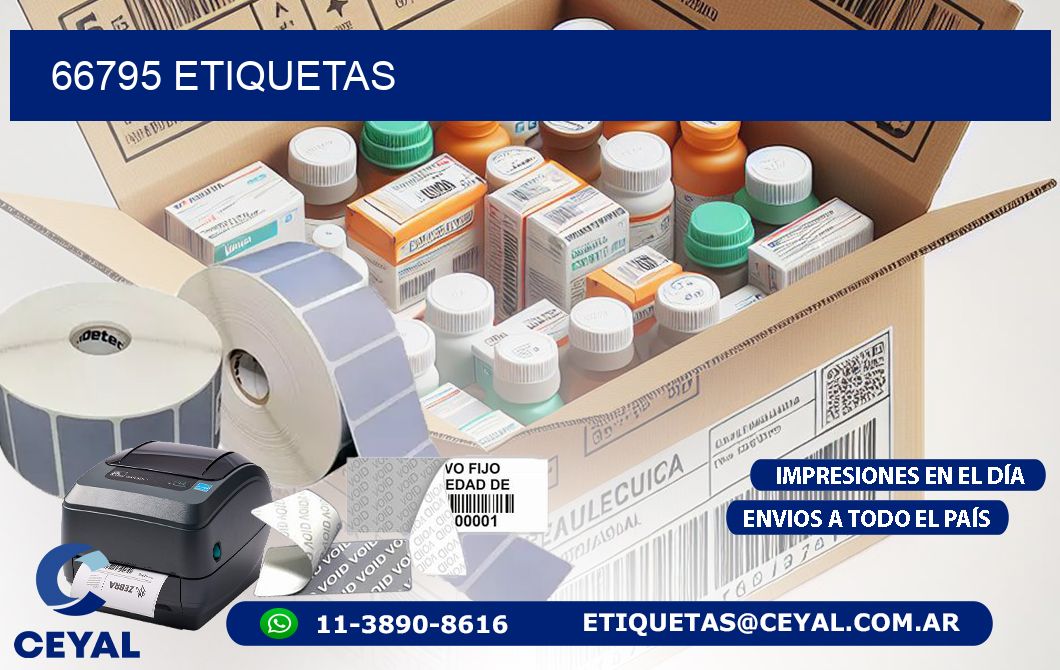 66795 ETIQUETAS