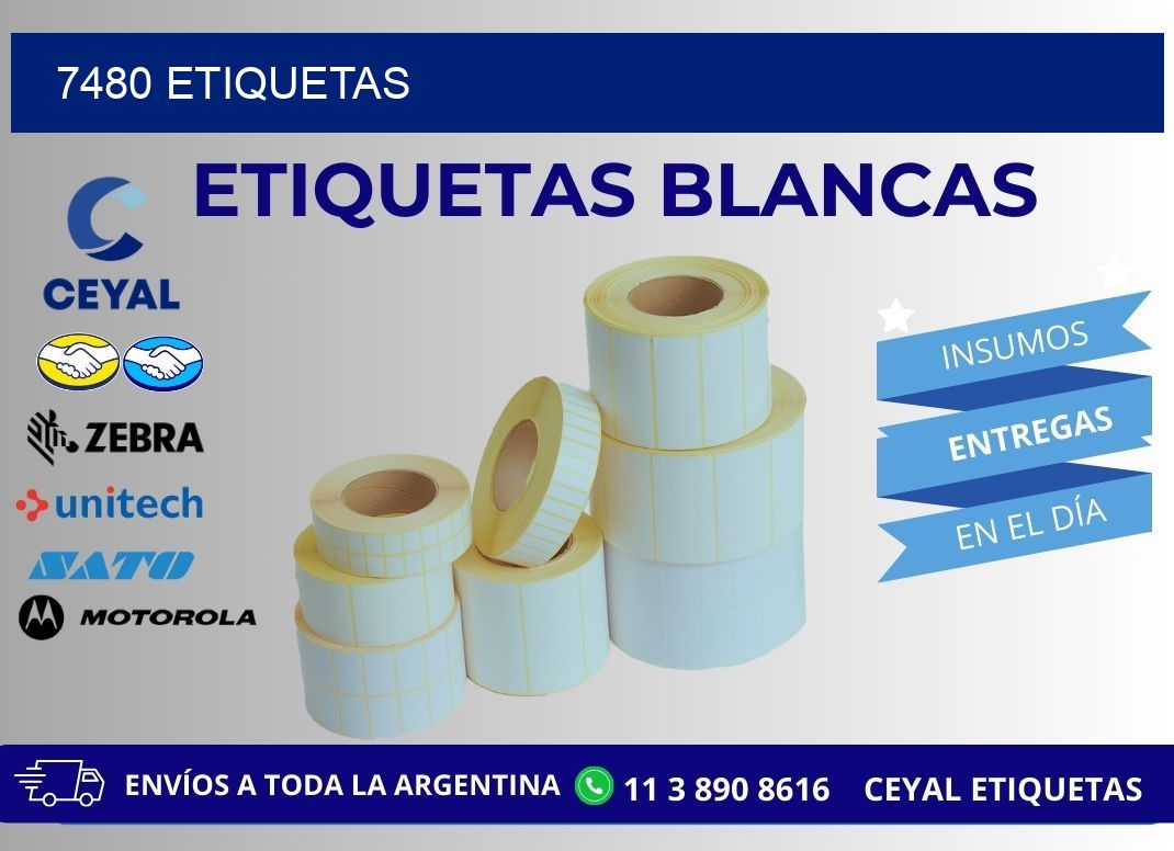 7480 ETIQUETAS