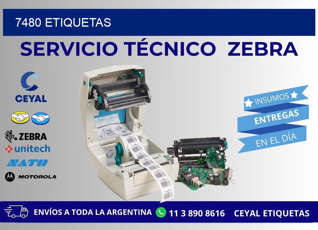 7480 ETIQUETAS
