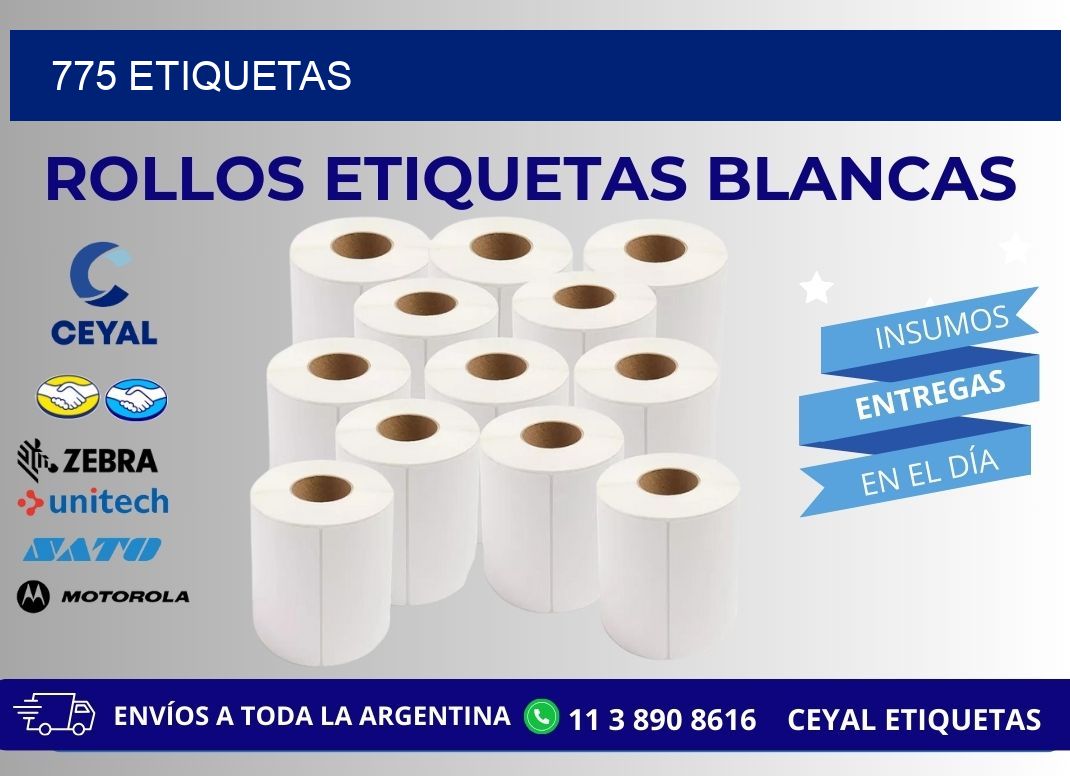 775 ETIQUETAS