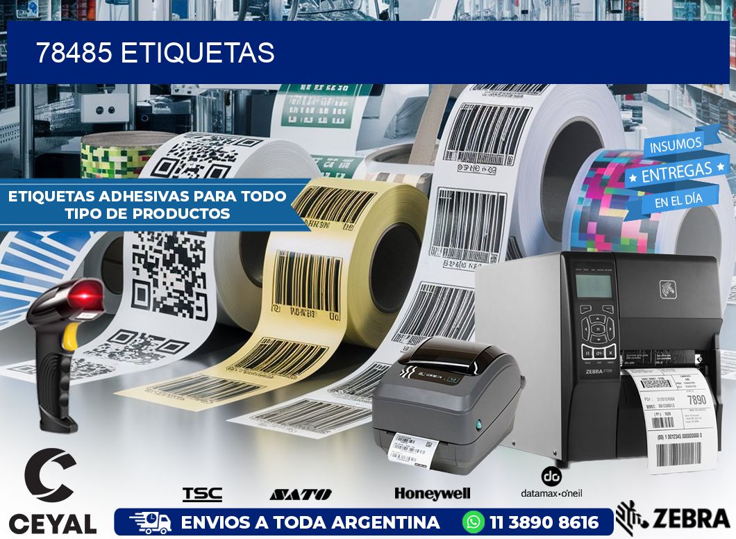 78485 ETIQUETAS