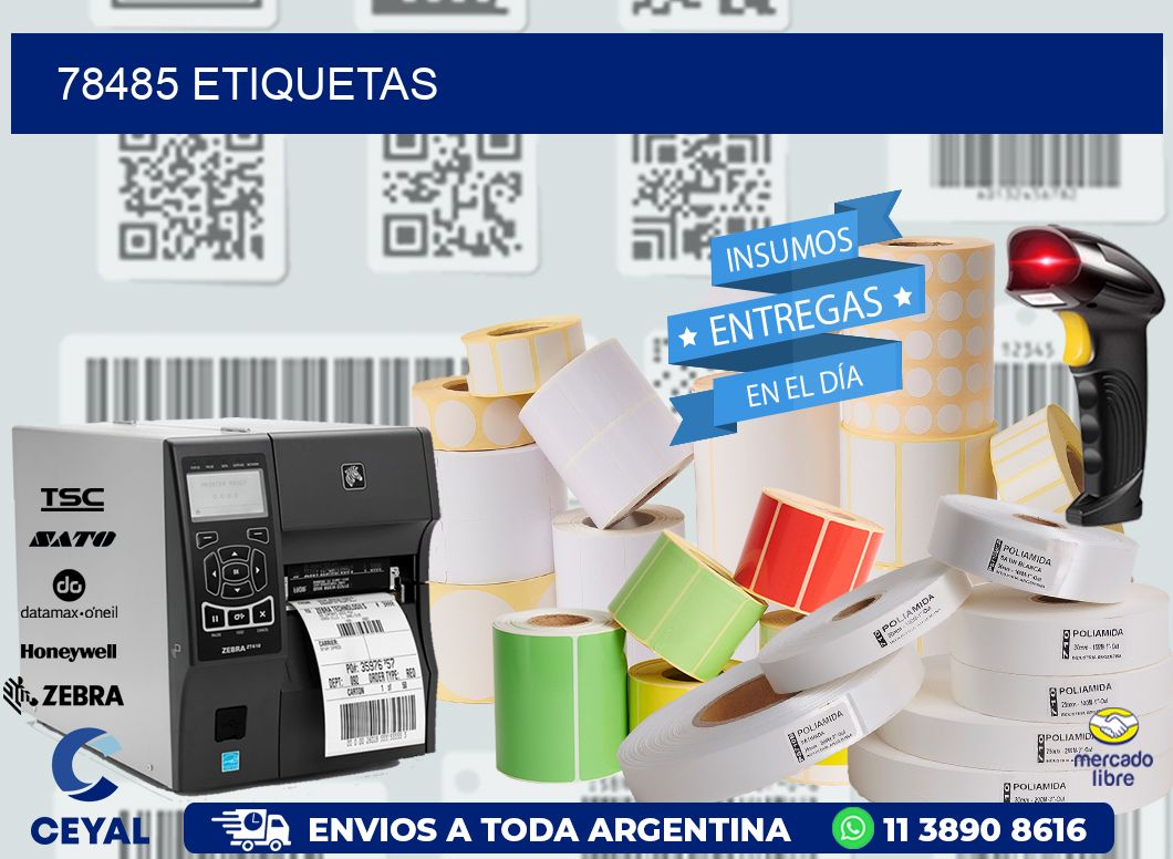 78485 ETIQUETAS
