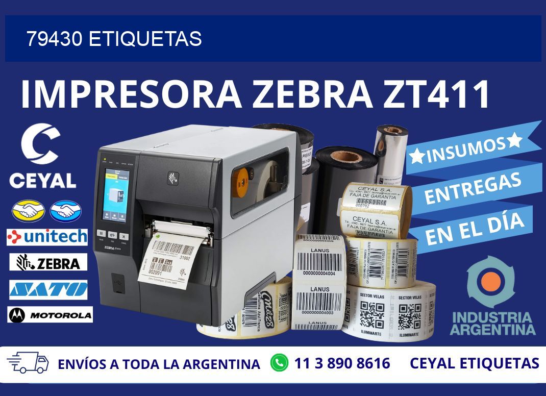 79430 ETIQUETAS