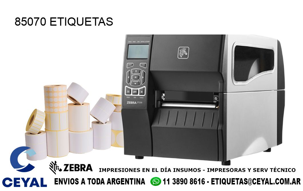 85070 ETIQUETAS