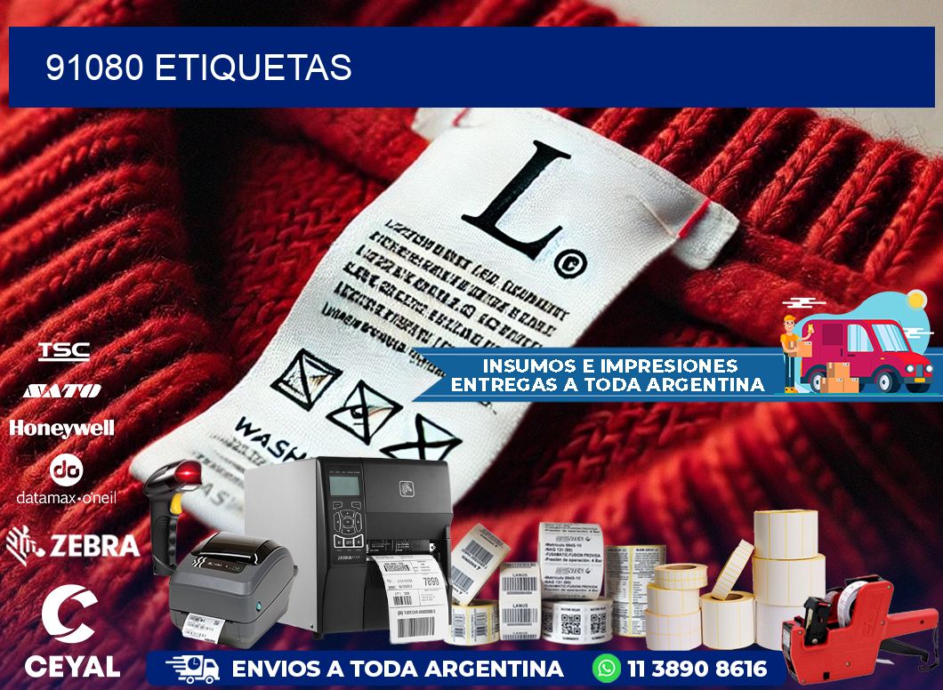 91080 ETIQUETAS