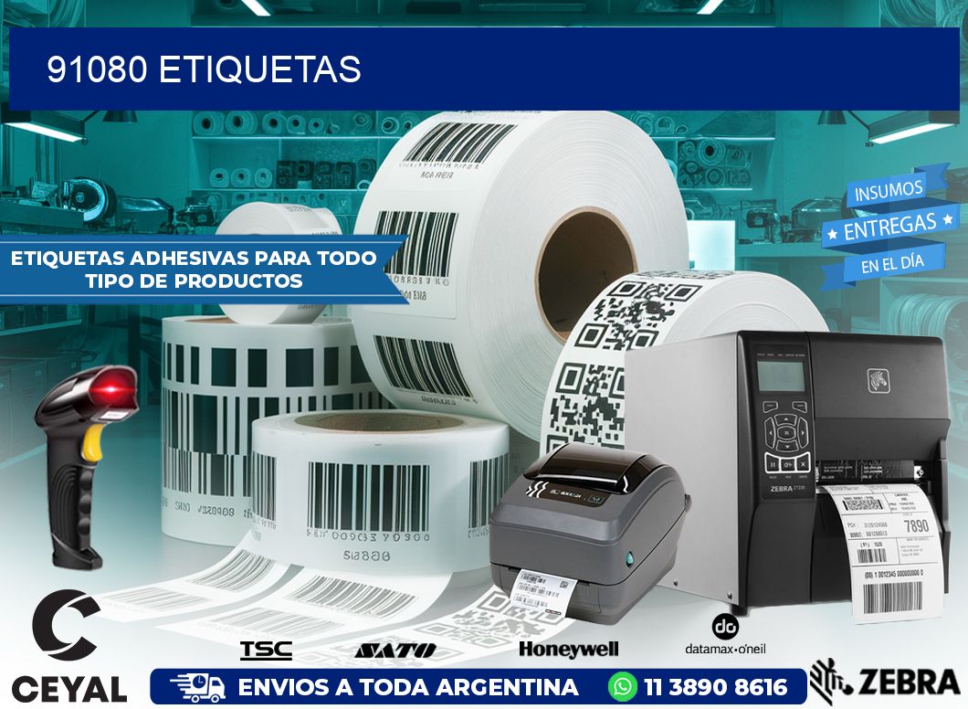 91080 ETIQUETAS
