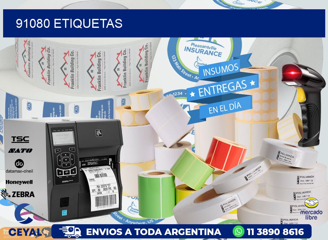 91080 ETIQUETAS
