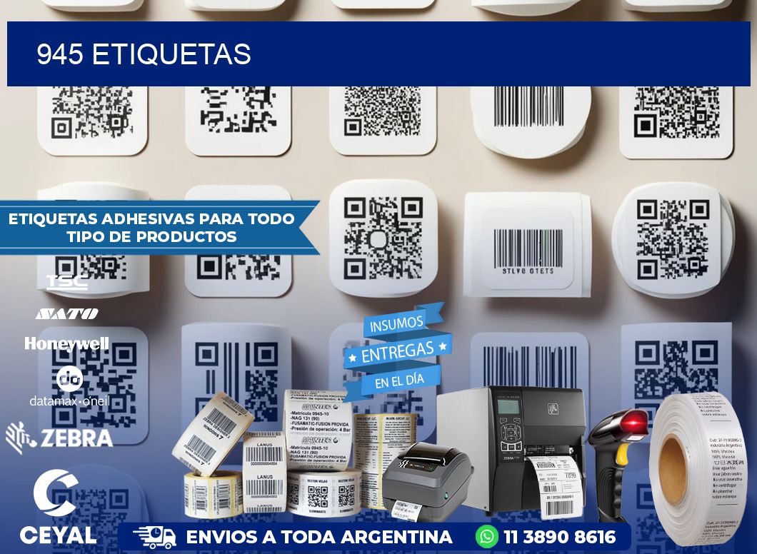 945 ETIQUETAS
