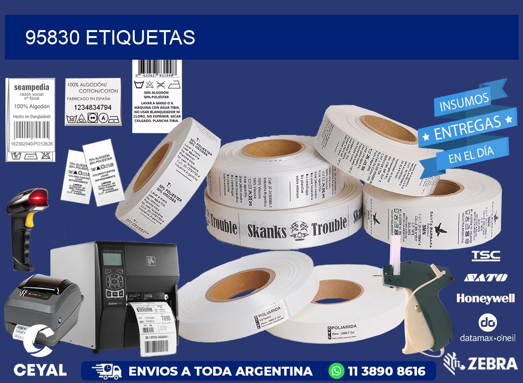 95830 ETIQUETAS