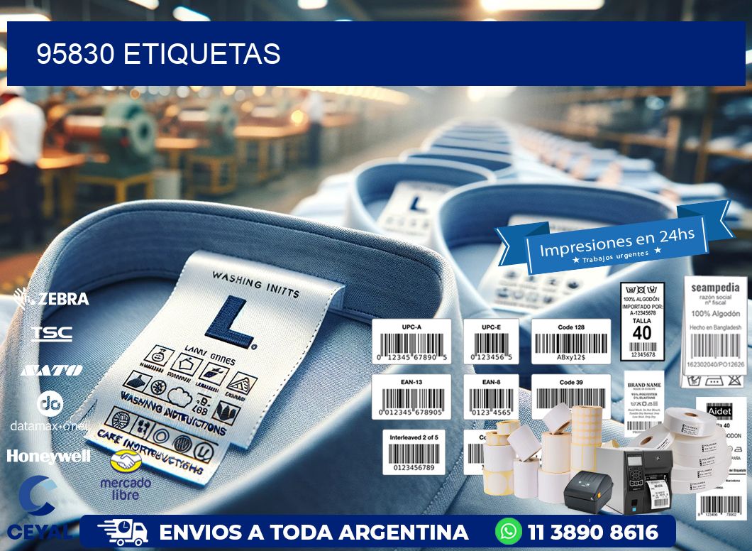 95830 ETIQUETAS