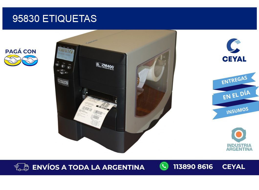 95830 ETIQUETAS