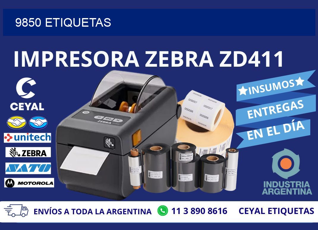 9850 ETIQUETAS