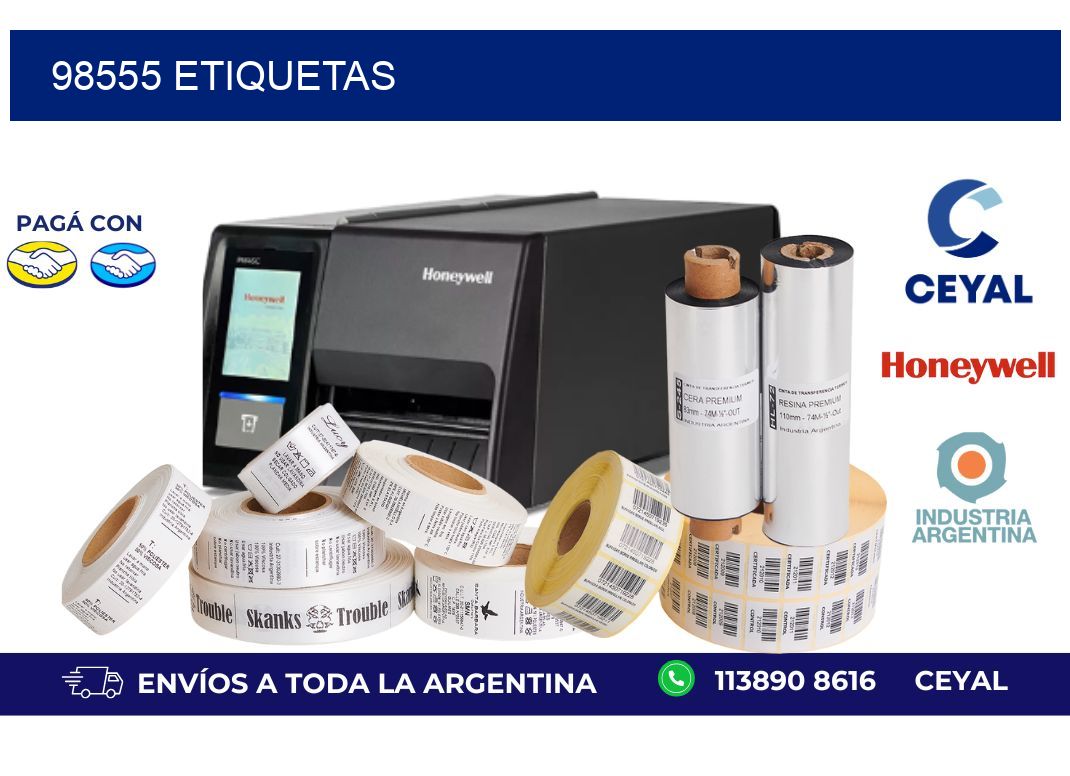 98555 ETIQUETAS