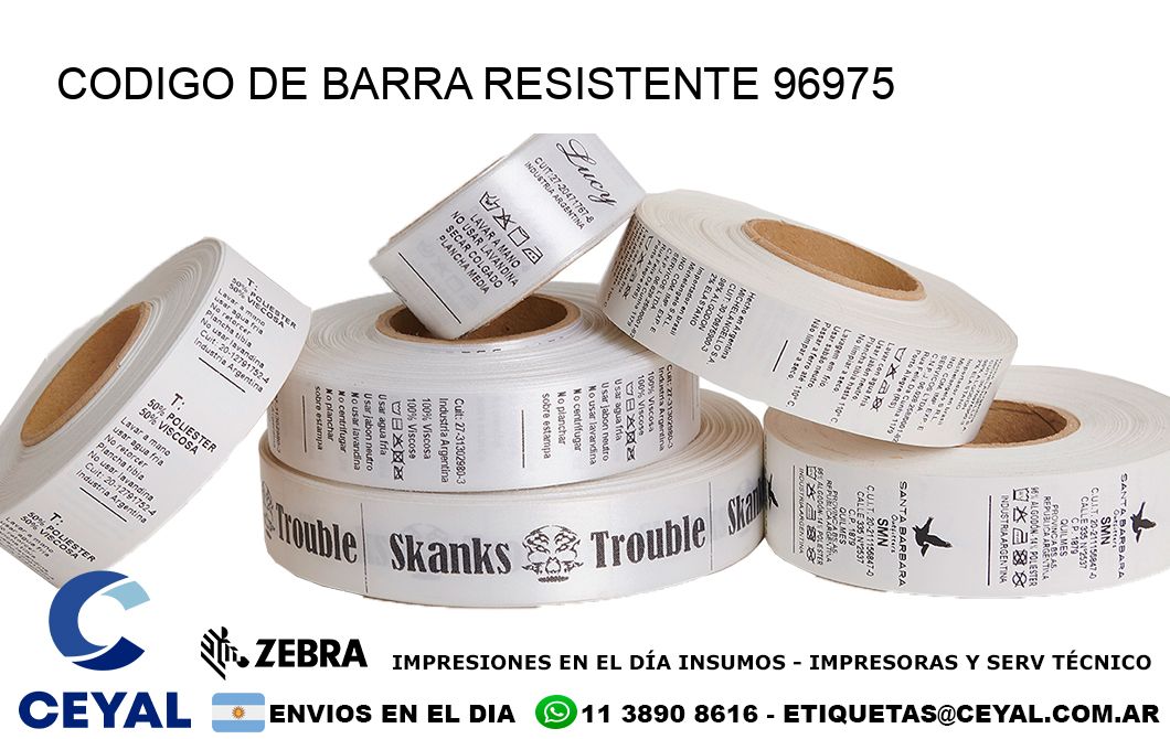 CODIGO DE BARRA RESISTENTE 96975