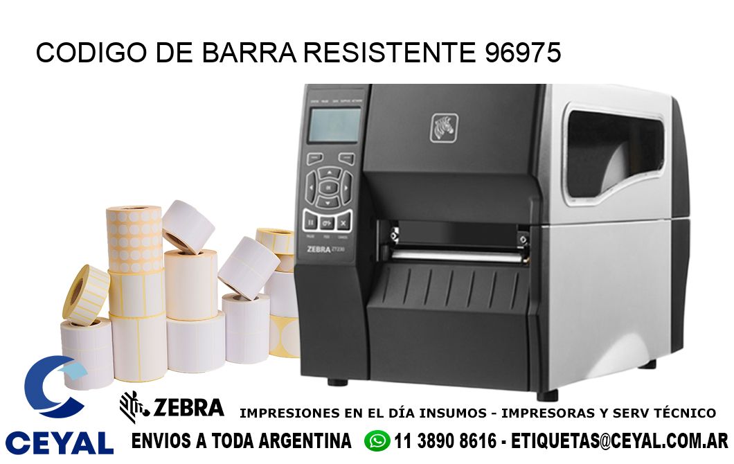 CODIGO DE BARRA RESISTENTE 96975