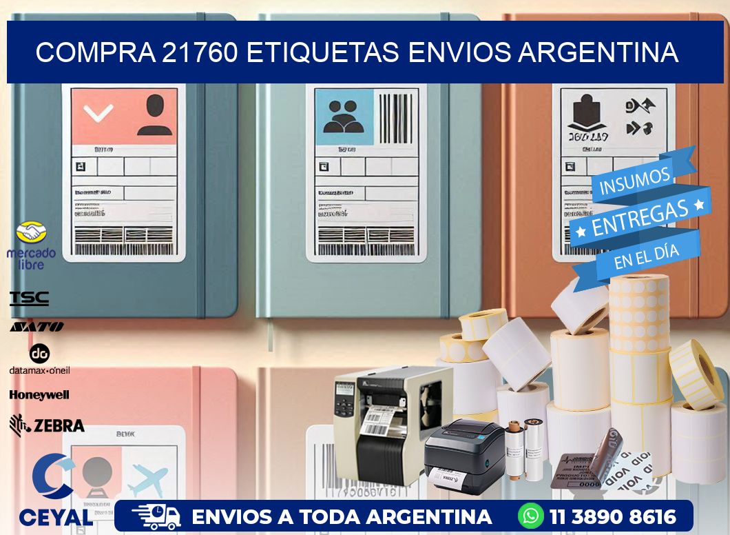 COMPRA 21760 ETIQUETAS ENVIOS ARGENTINA