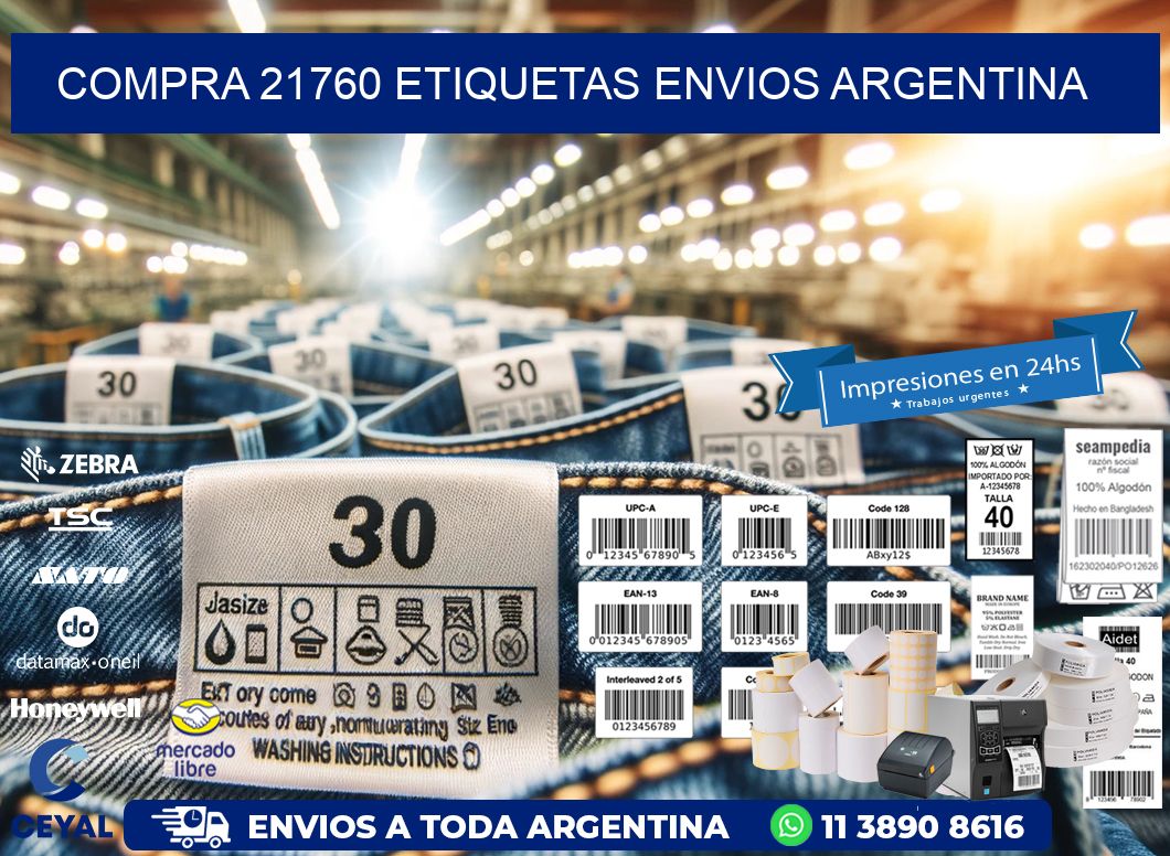 COMPRA 21760 ETIQUETAS ENVIOS ARGENTINA
