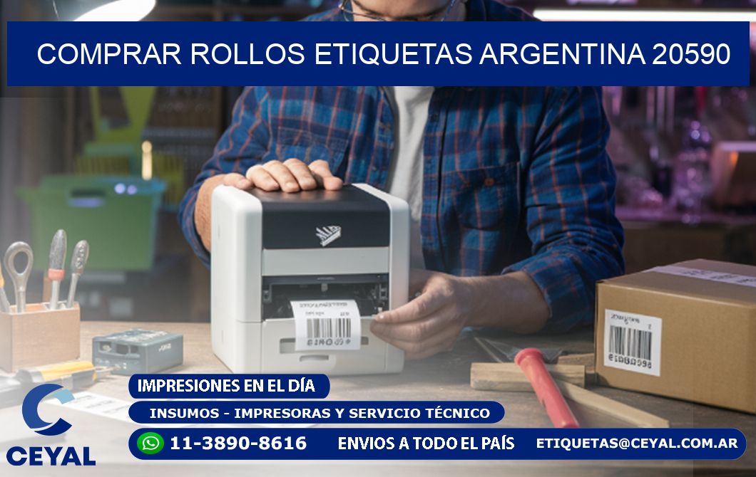 COMPRAR ROLLOS ETIQUETAS ARGENTINA 20590