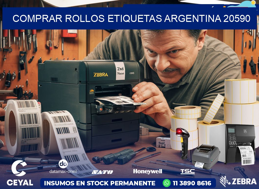 COMPRAR ROLLOS ETIQUETAS ARGENTINA 20590