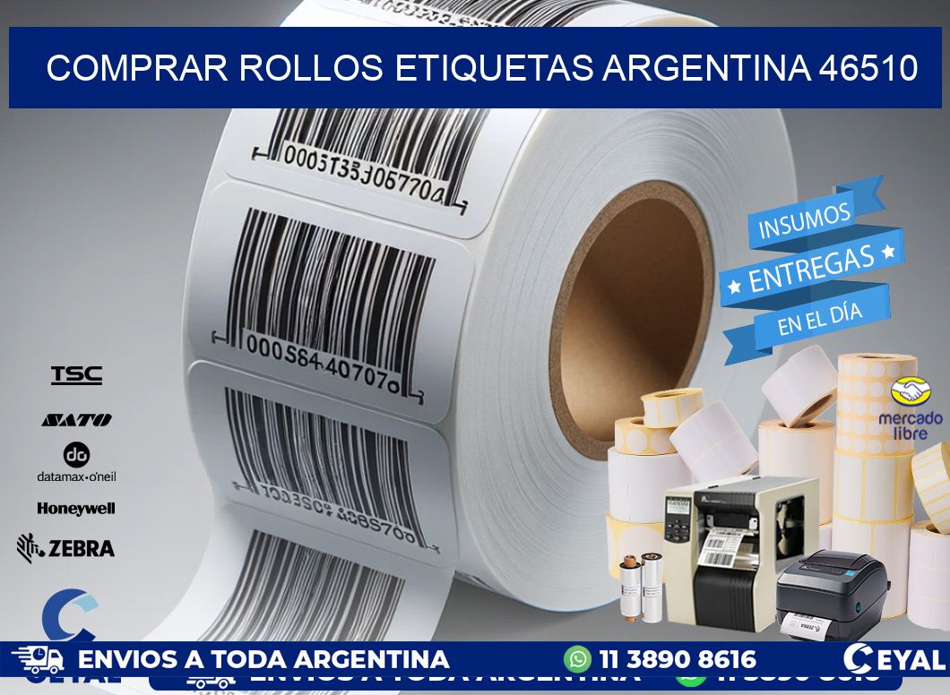 COMPRAR ROLLOS ETIQUETAS ARGENTINA 46510