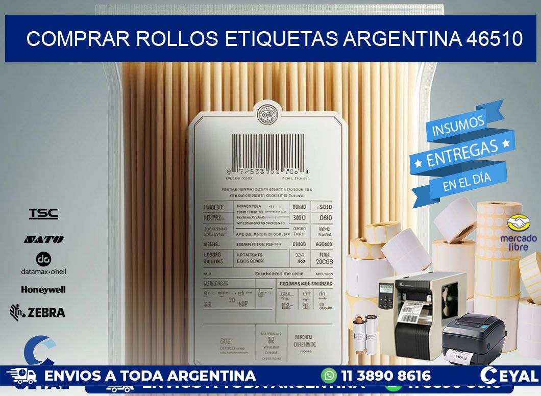COMPRAR ROLLOS ETIQUETAS ARGENTINA 46510