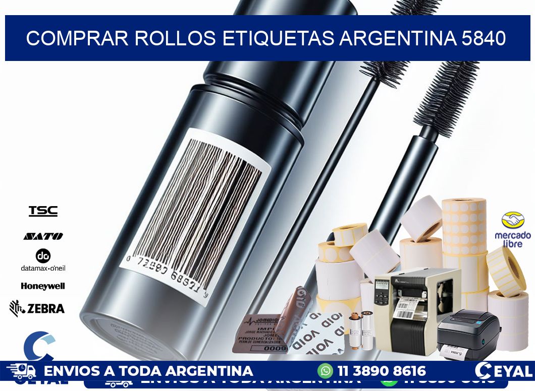 COMPRAR ROLLOS ETIQUETAS ARGENTINA 5840