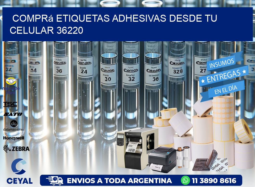 Comprá Etiquetas Adhesivas Desde tu Celular 36220