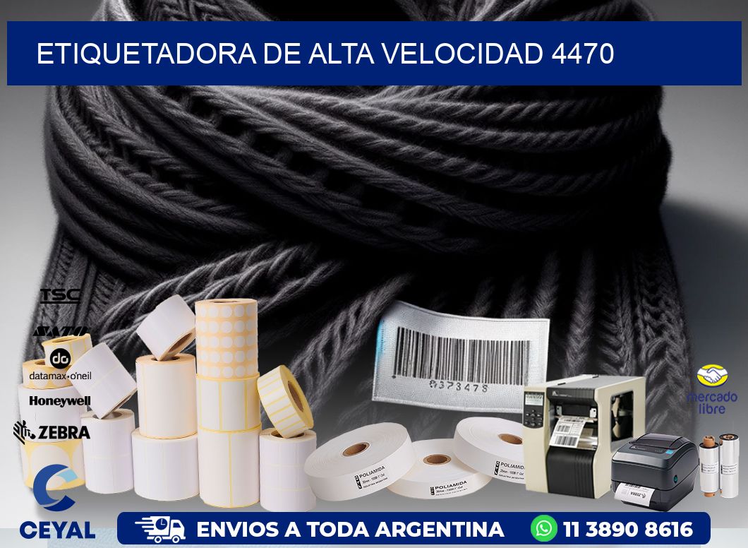 ETIQUETADORA DE ALTA VELOCIDAD 4470