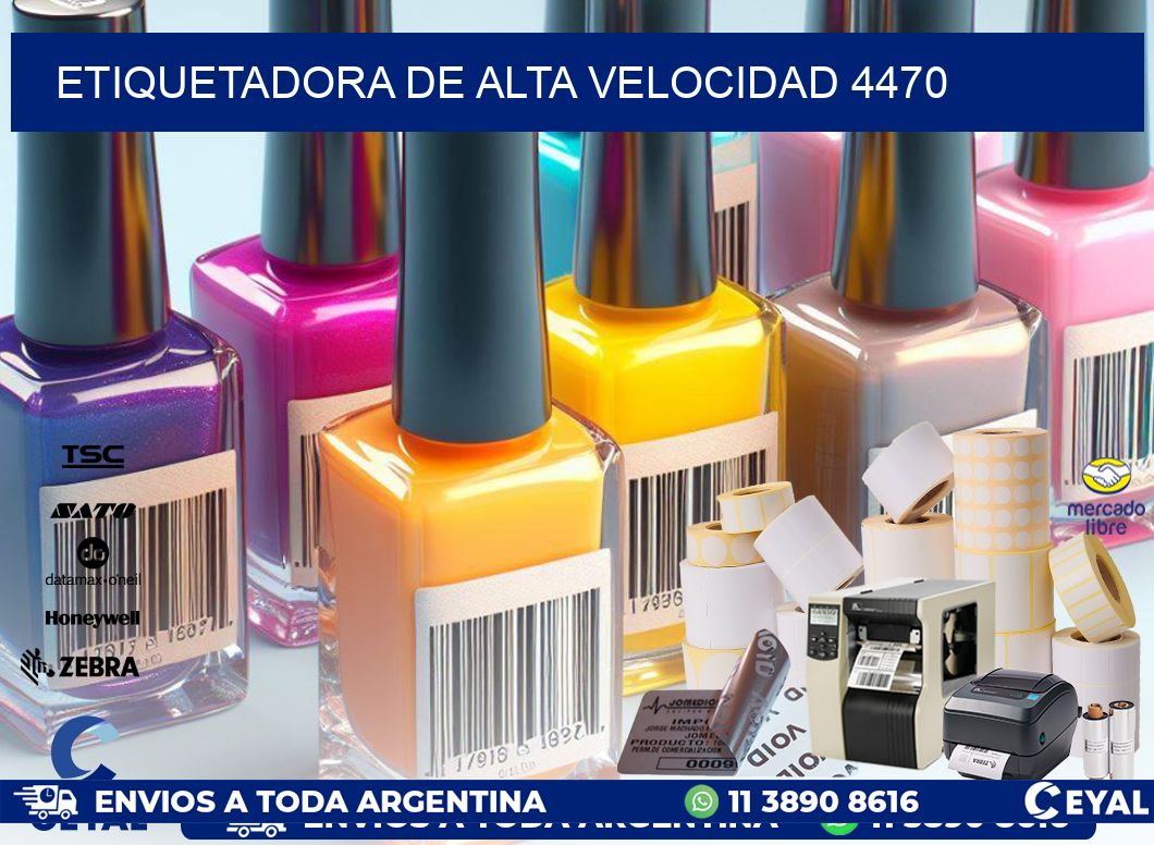 ETIQUETADORA DE ALTA VELOCIDAD 4470