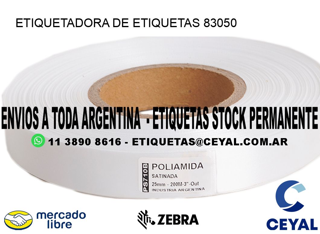 ETIQUETADORA DE ETIQUETAS 83050