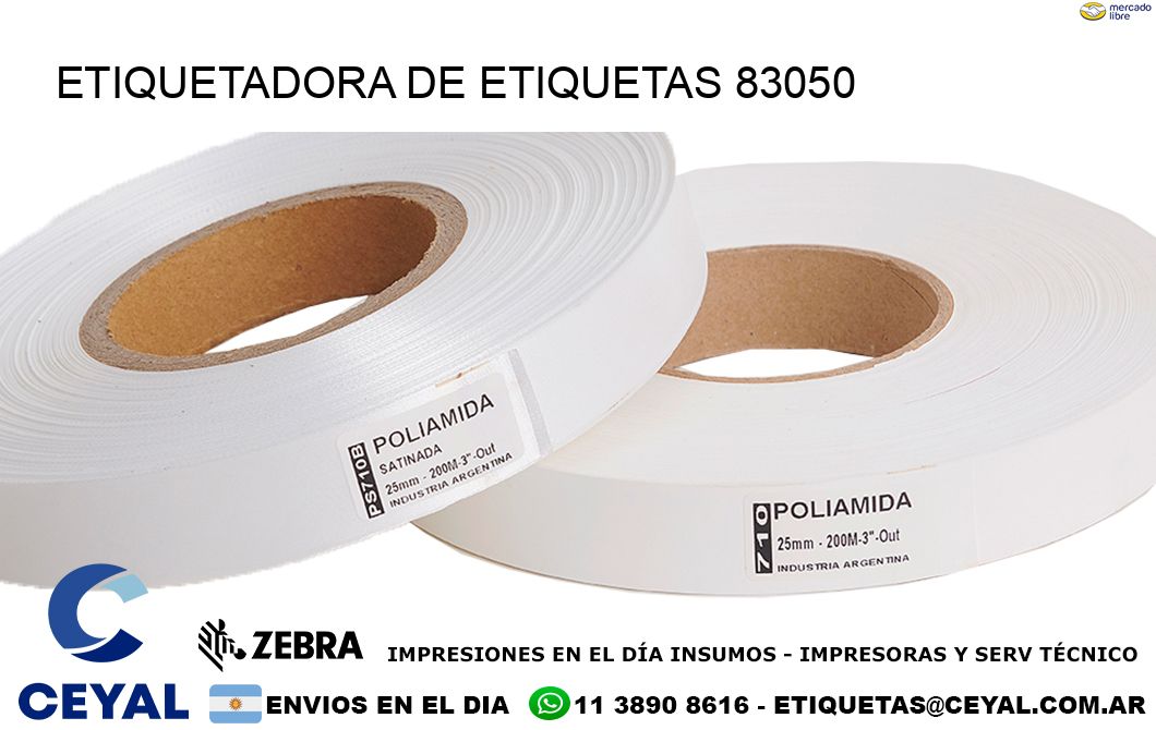 ETIQUETADORA DE ETIQUETAS 83050