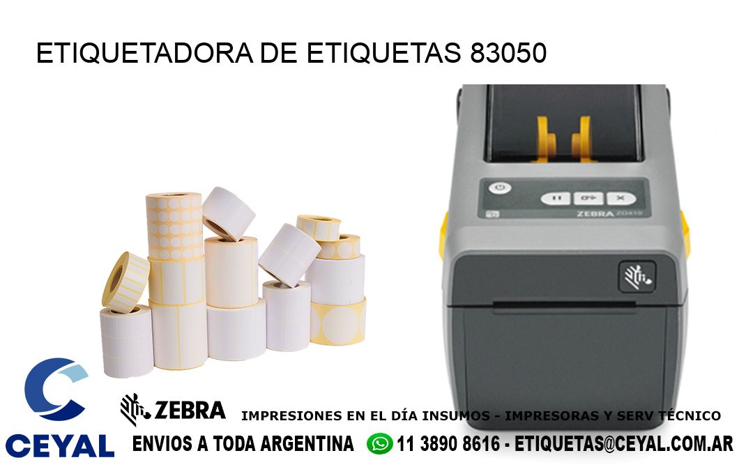 ETIQUETADORA DE ETIQUETAS 83050
