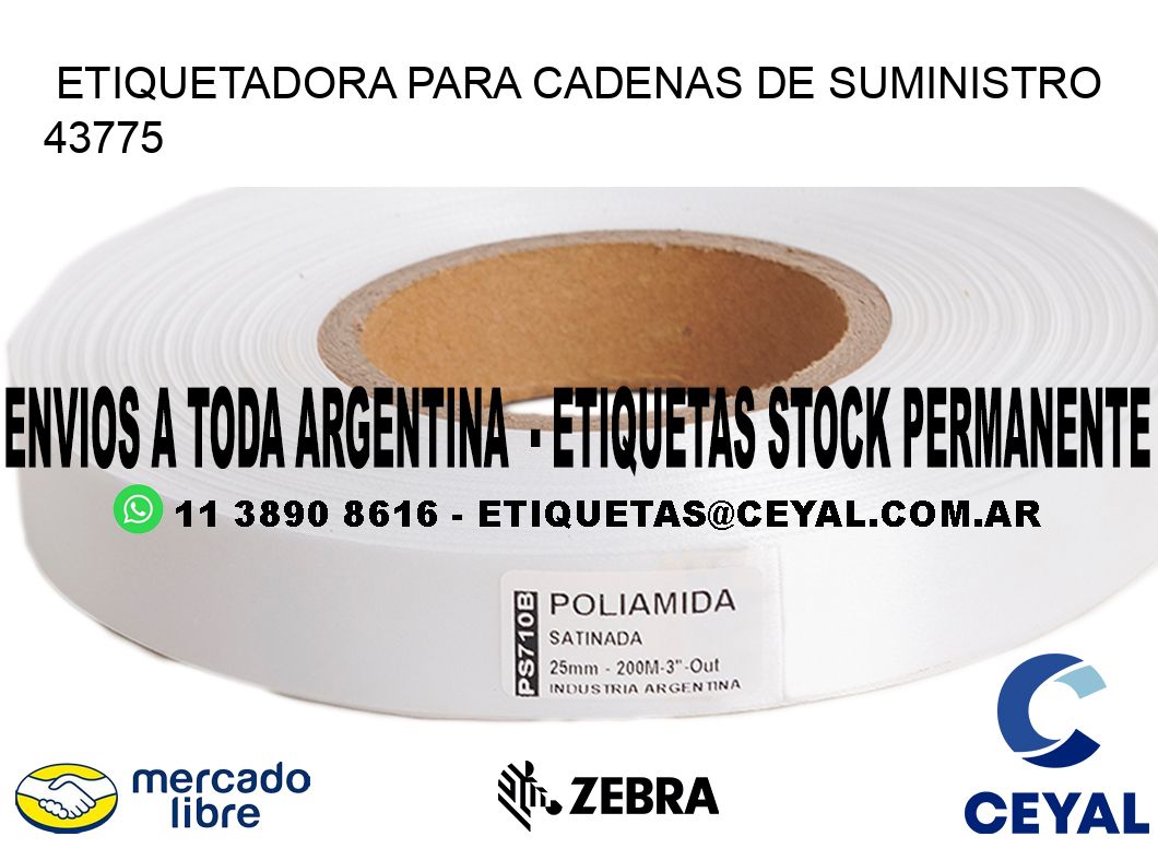 ETIQUETADORA PARA CADENAS DE SUMINISTRO 43775