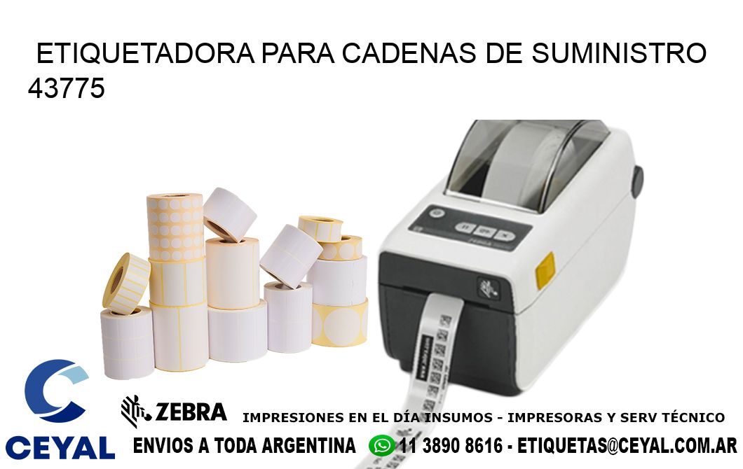 ETIQUETADORA PARA CADENAS DE SUMINISTRO 43775