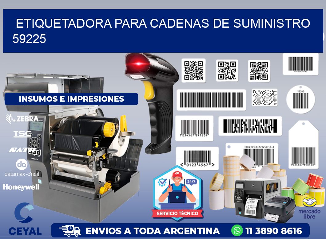 ETIQUETADORA PARA CADENAS DE SUMINISTRO 59225