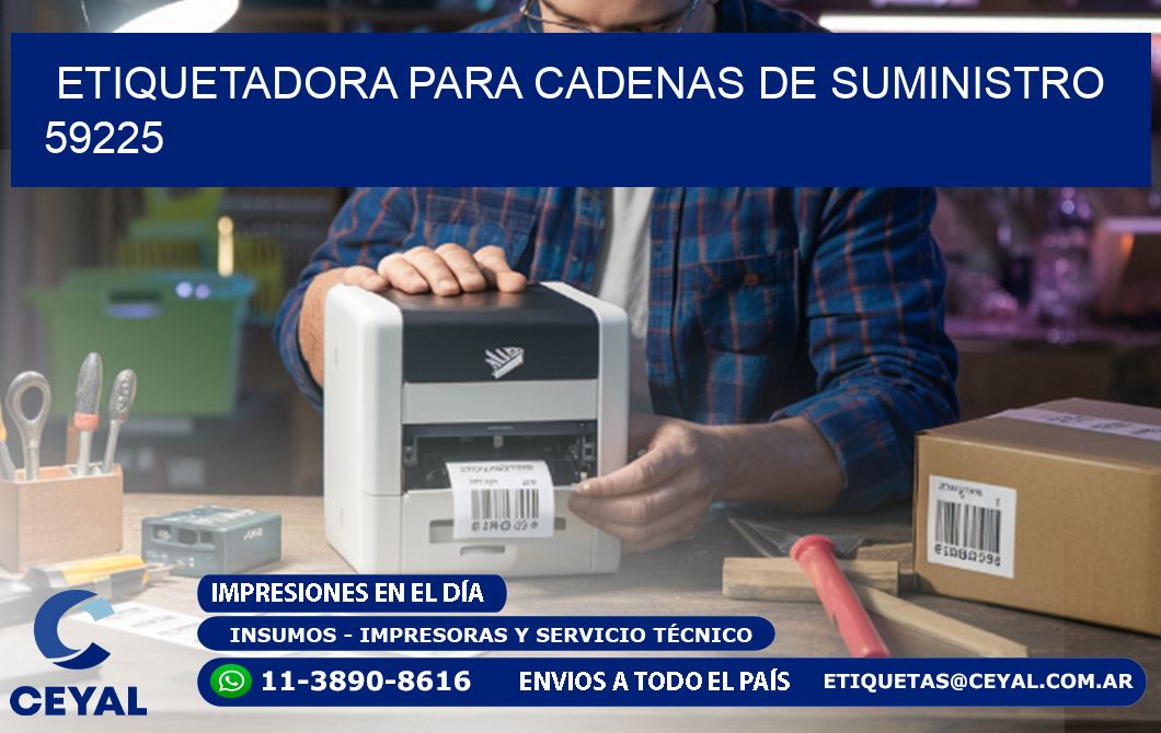 ETIQUETADORA PARA CADENAS DE SUMINISTRO 59225