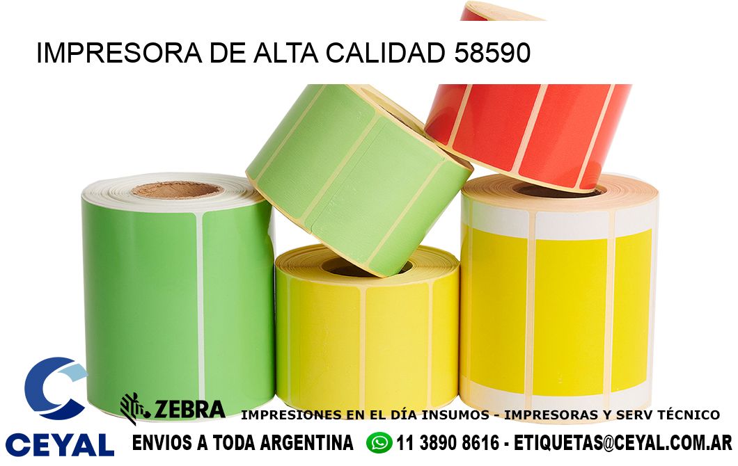 IMPRESORA DE ALTA CALIDAD 58590