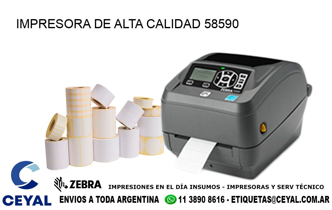 IMPRESORA DE ALTA CALIDAD 58590