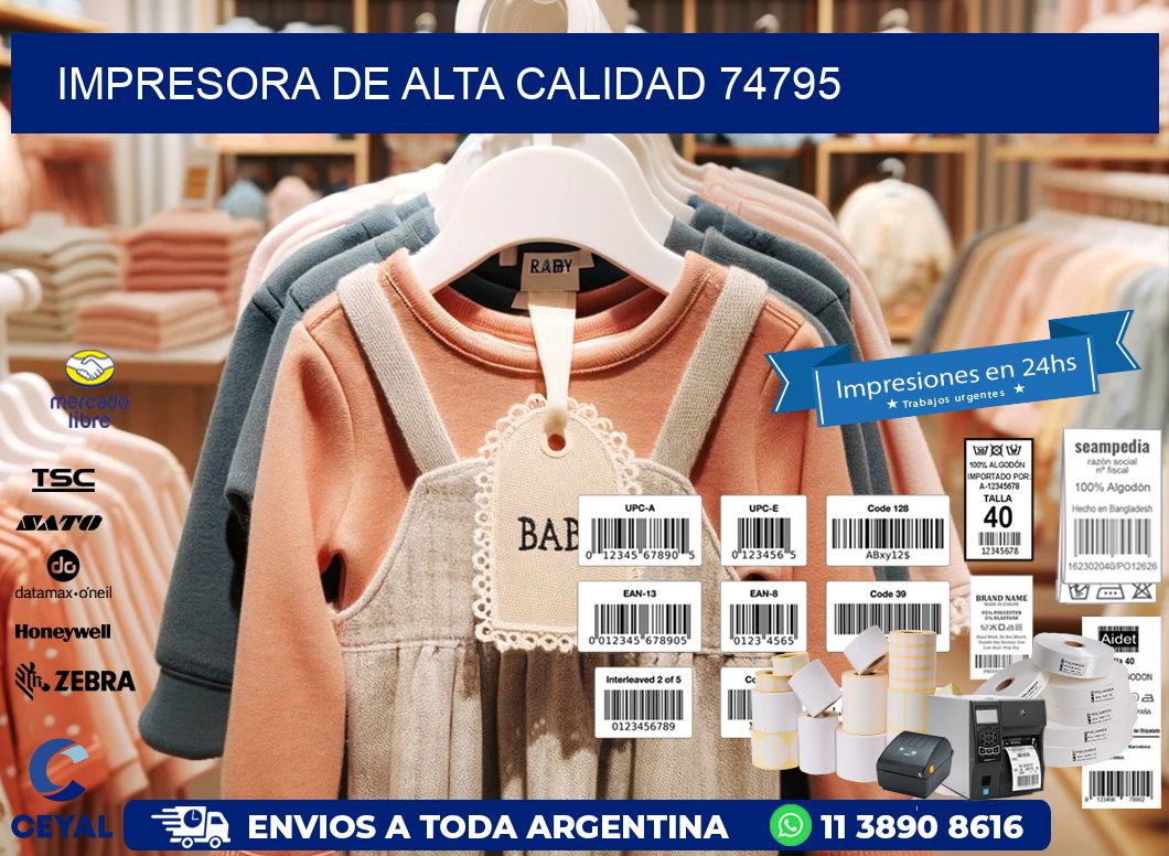 IMPRESORA DE ALTA CALIDAD 74795