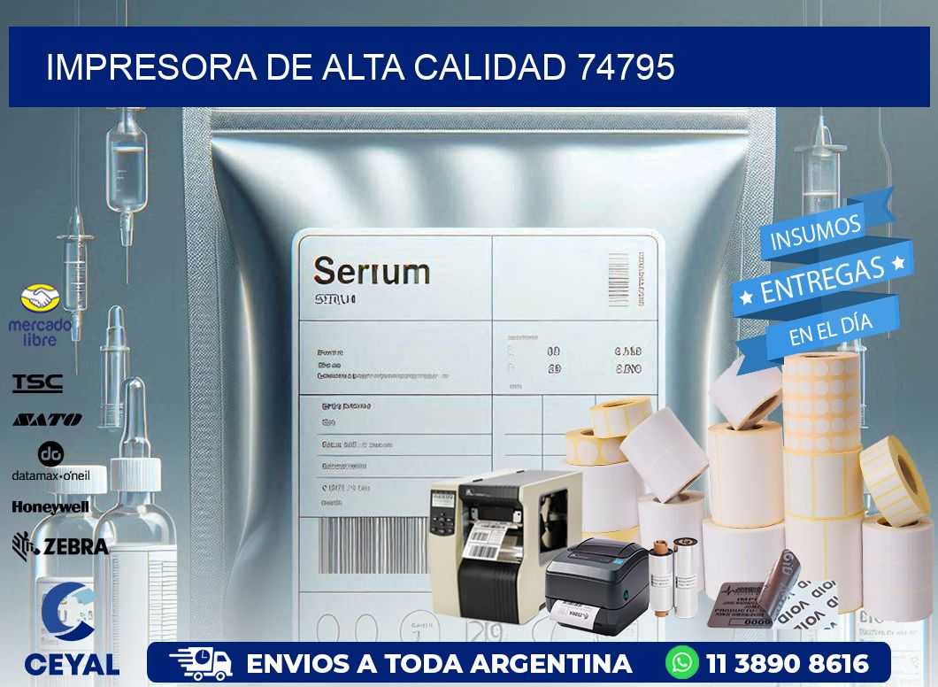 IMPRESORA DE ALTA CALIDAD 74795